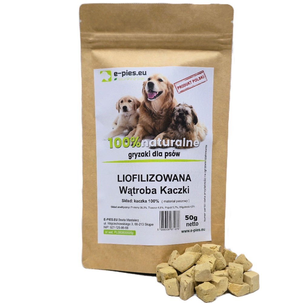 Liofilizowana Wątroba z Kaczki Samo Mięso 50g.jpg