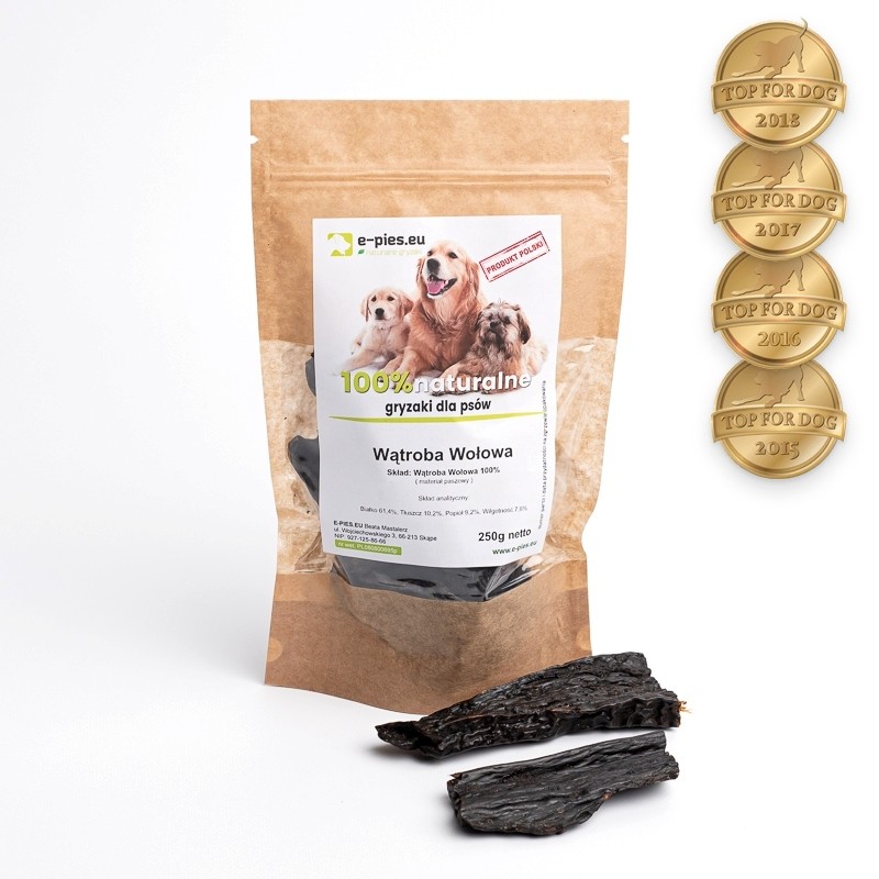 Watroba Wolowa 250g e-pies.eu