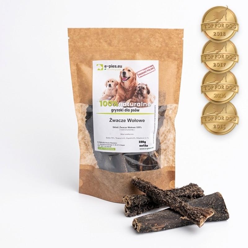 Zwacze Wolowe 100g e-pies.eu